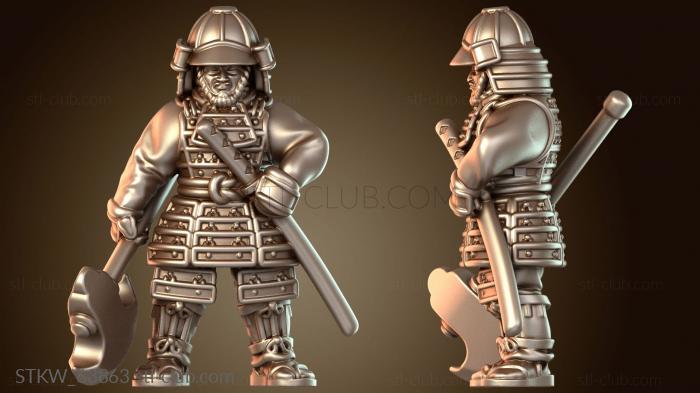 Military SAMURAI Warfare AXE Ветеран