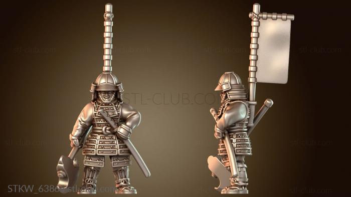 Military SAMURAI Warfare AXE Armored