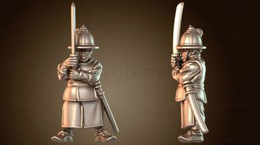 3D модель Самурайский боевой броненосец (STL)