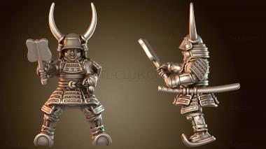 3D модель Самурайское воинское искусство (STL)