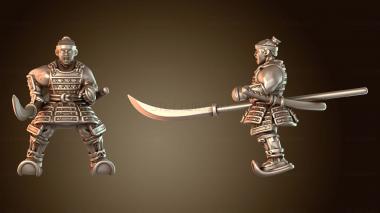 3D модель SAMURAI Warfare BANDIT Raider (STL)