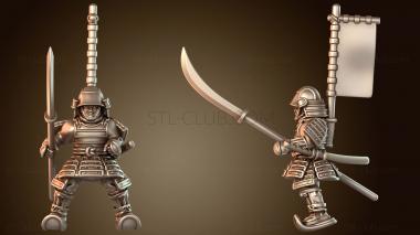 3D модель Защитник самурайской войны (STL)