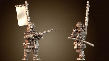 3D модель Самурайский военный трекер (STL)