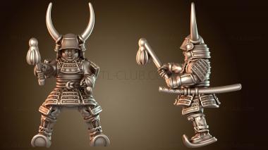 3D модель Самурайский военный разведчик (STL)