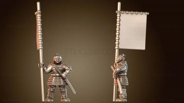 3D модель Наблюдатель за самурайскими войнами (STL)