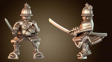 3D модель Командир самурайского войска (STL)