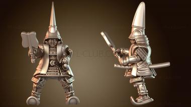 3D модель Командир самурайского войска, ветеран (STL)