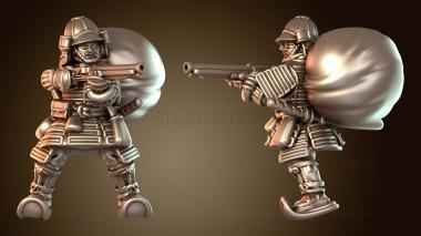 3D модель Самурайский военный стратег (STL)