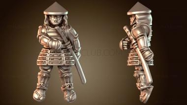 3D модель ПОТЕРИ В СВОИХ БОЯХ САМУРАЙЦЕВ (STL)