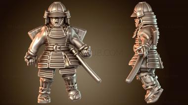 3D модель ПОТЕРИ в войне самураев (STL)