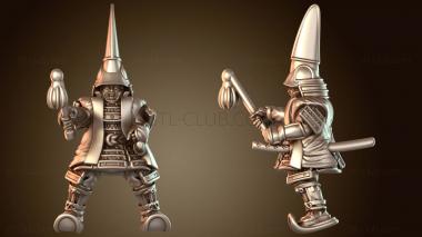 3D модель Самурайская война Головорез (STL)