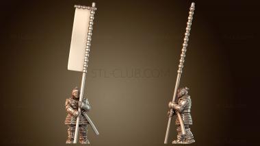 3D модель Самурайский дуэлянт (STL)