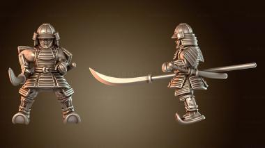 3D модель Самурайская война: Пламенный (STL)