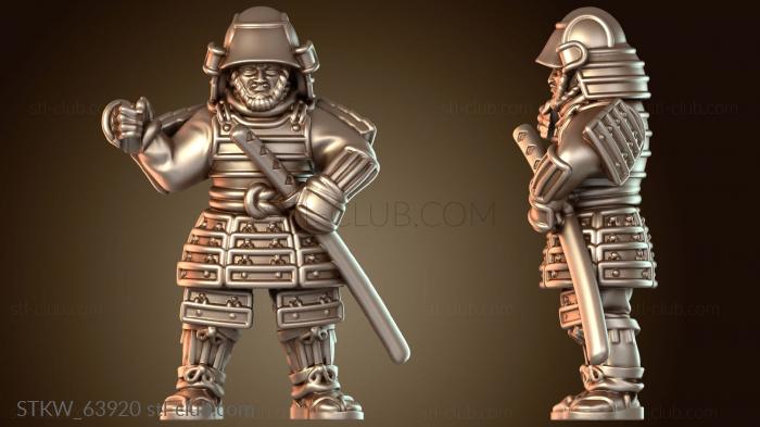 Military Самурайский боевой страж