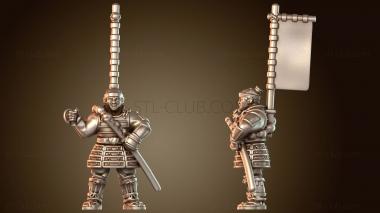 3D модель Самурайский боевой страж (STL)