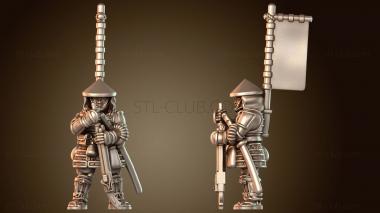 3D модель Самурайская война: огненная атака (STL)