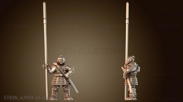 Самурайский боевой страж огня