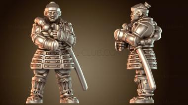 3D модель Samurai Warfare Frostborn Elite (STL)