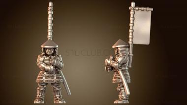 3D модель Самурайское Войно – Морозорожденный Воин (STL)