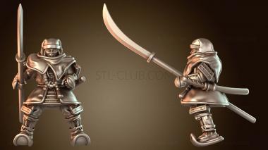 3D модель Самурайское Война Ледорожденный Клинок (STL)