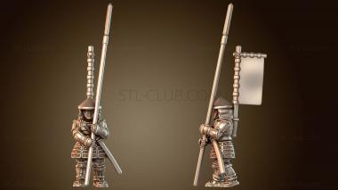 3D модель Самурайская война Холодная стража (STL)