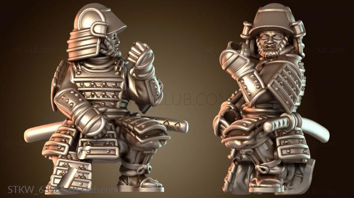 Military Закаленный в боях самураев наблюдатель