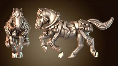 3D модель Ветеран боевых коней «Самурай» (STL)