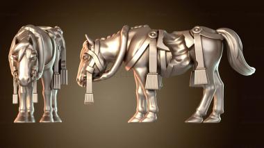 3D модель Самурайская гвардия боевых коней (STL)