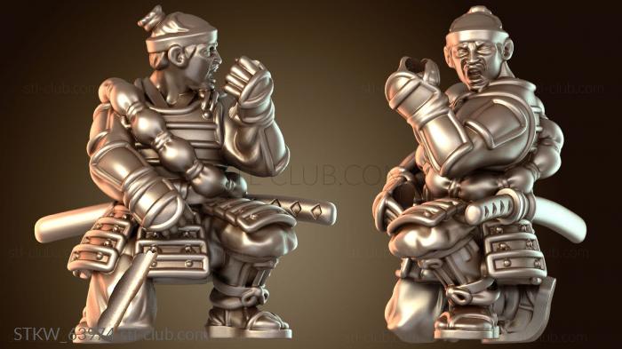 Military Самурайская война, катана, защитник