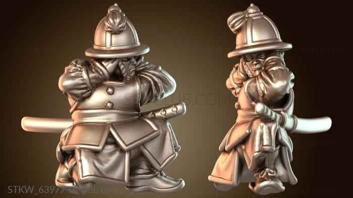 Military Samurai Warfare Kart Spearman