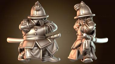 3D модель Samurai Warfare Kart Spearman (STL)