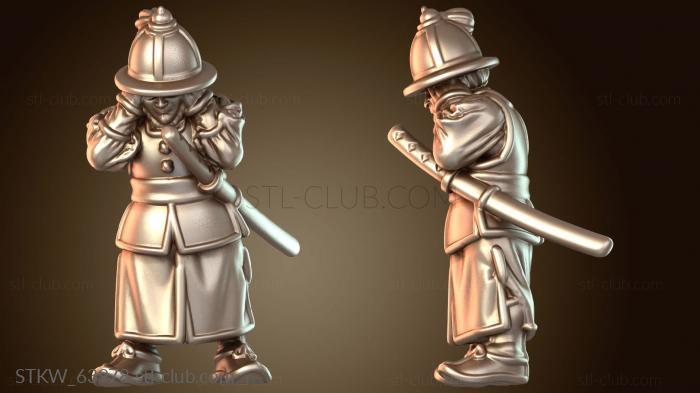 Military Samurai Warfare Kart Bladesman