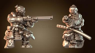 3D модель Ветеран самурайской войны Кинблейд (STL)