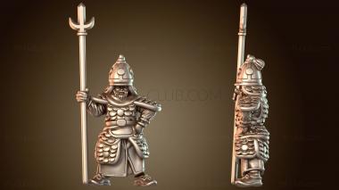 3D модель Самурайское военное дело корейского адмирала (STL)