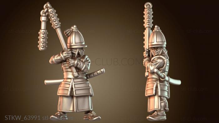 Military Чемпион Кореи по самурайской войне с булавой