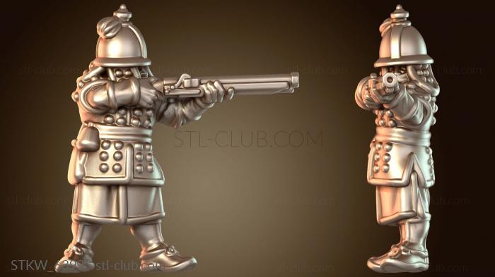 Military Самурайский боевой корейский ветеран фитильного оружия