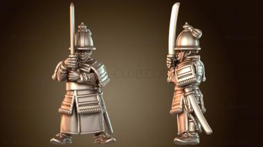 3D модель Самурайское боевое искусство: корейская гвардия меча (STL)