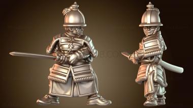 3D модель Самурайское военное дело: корейский страж меча (STL)