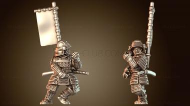 3D модель Модульная самурайская война (STL)