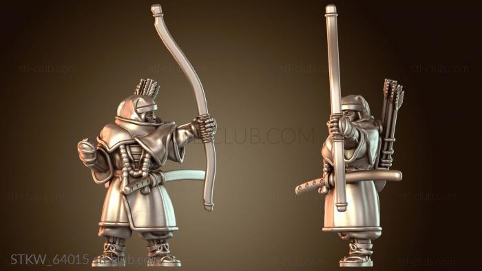 Military Самурай, воин, монах, лучник, ветеран