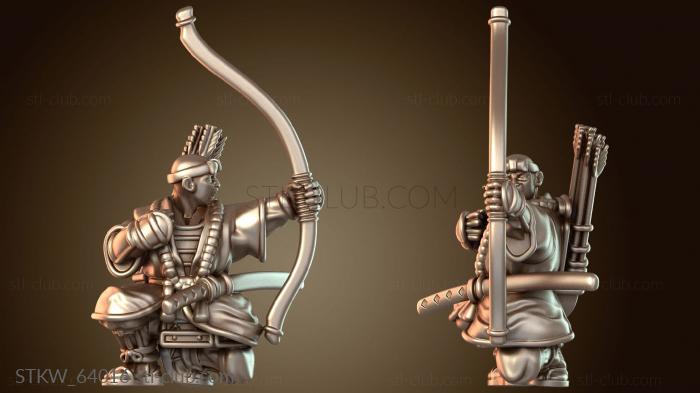 Military Самурай, воин, монах, лучник, страж