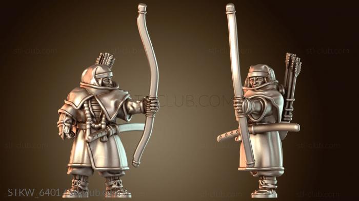 Самурай, воин, монах, лучник, защитник