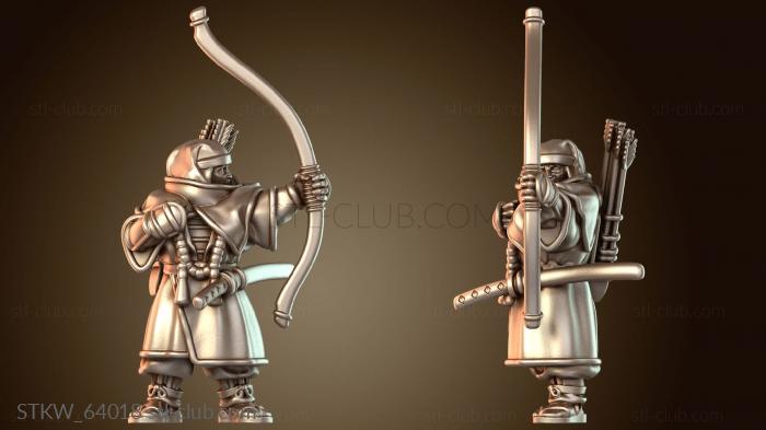 Самурай, воин, монах, лучник, дисциплинированный