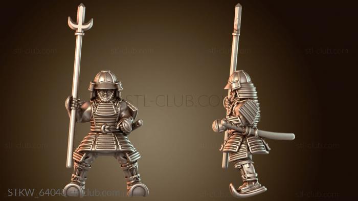 Конный чемпион самурайского боя