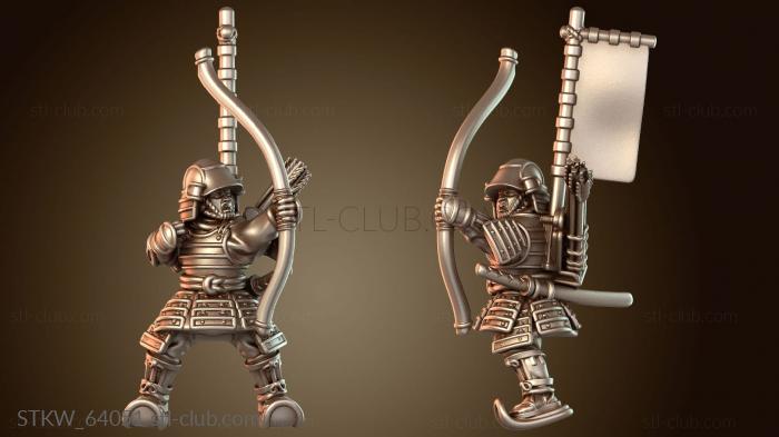 Самурайский конный лучник