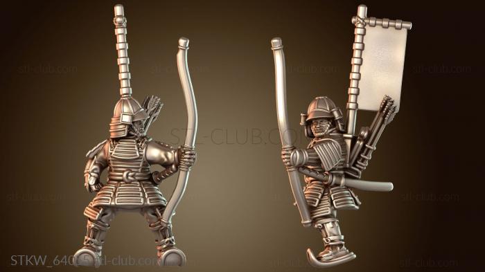 Самурайский конный лучник-разведчик