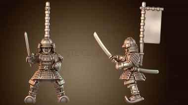 3D модель Самурайское военное дело. УСТАНОВЛЕННЫЙ МЕЧ (STL)