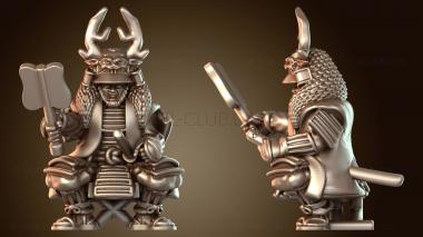 3D модель Samurai Warfare Elite Нагината (STL)