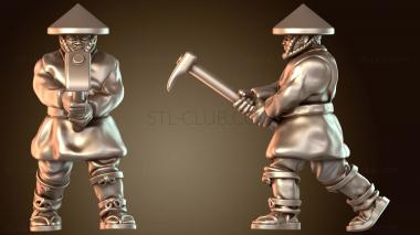 3D модель Самурайское военное дело Ронин (STL)