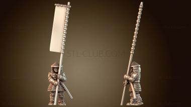 3D модель Самурайское военное дело Ронин (STL)